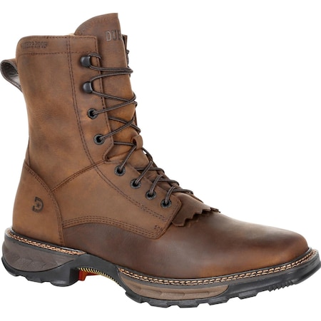 Durango Maverick XP, Waterproof Lacer Work Boot, 8.5 M, 8 in Height, Russet DDB0238